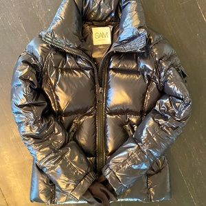 Black SAM jacket. Size XS